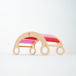 Climbing Arch by Bunny Hopkins, handcrafted wooden activity toy product and lifestyle photo 37
