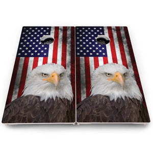 Eagle Flag Cornhole Boards – Pro Lite or Pro Elite