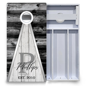 Wedding Triangle Cornhole Boards - All Weather Series