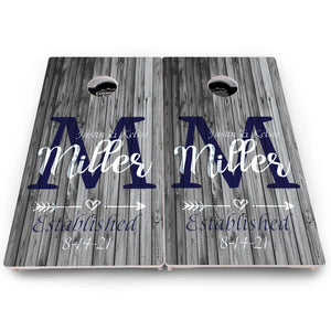 Grey Slat Cornhole Boards – Pro Lite or Pro Elite
