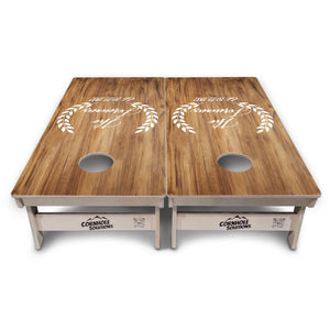 Family Laurel Cornhole Boards – Tournament Series