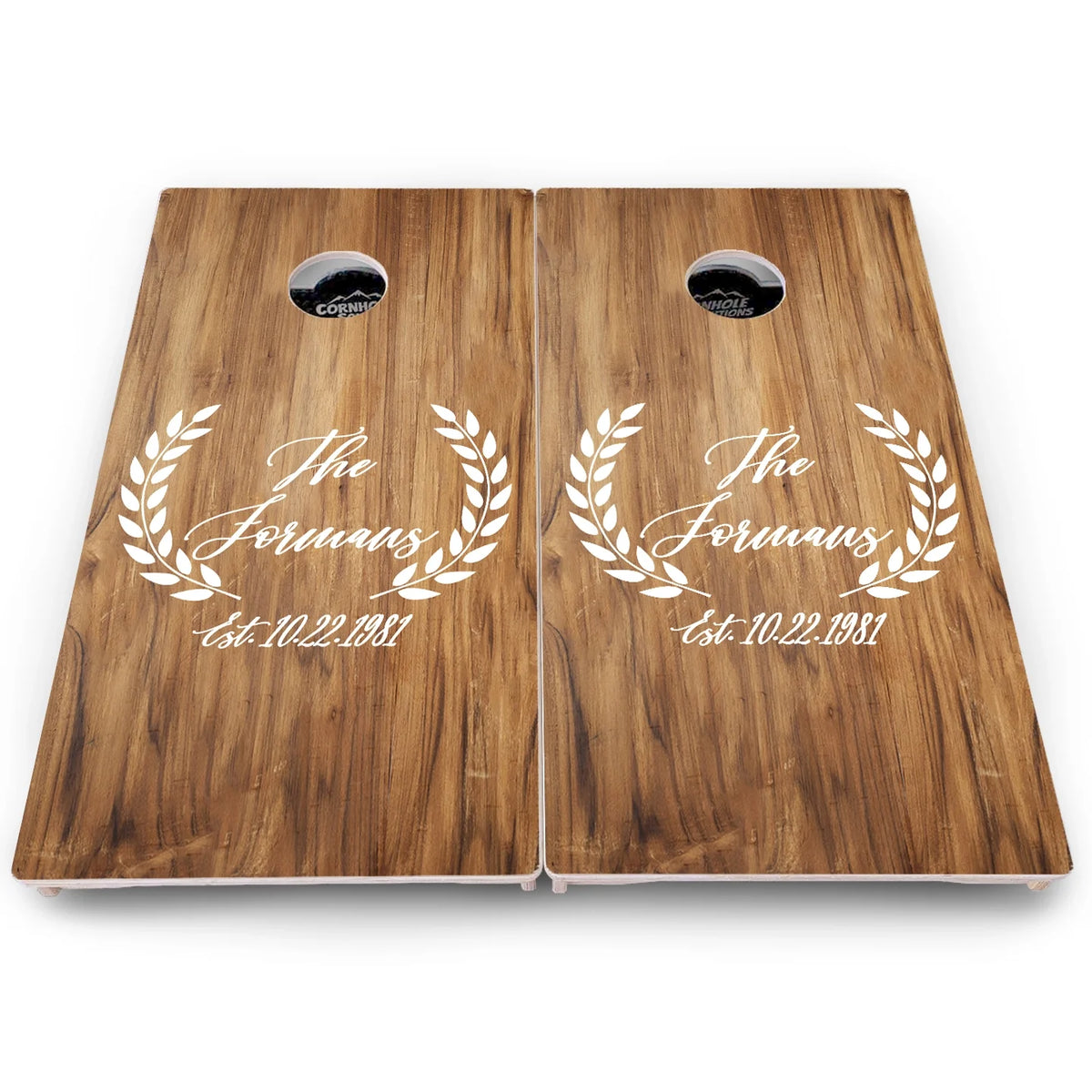 Family Laurel Cornhole Boards – Pro Lite or Pro Elite