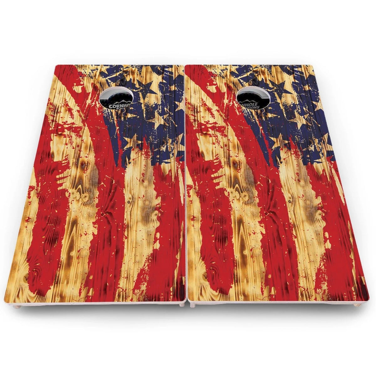 Faded Brush Flag Cornhole Boards – Pro Lite or Pro Elite