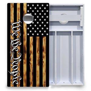 We The People USA Flag Cornhole Boards - All Weather Series