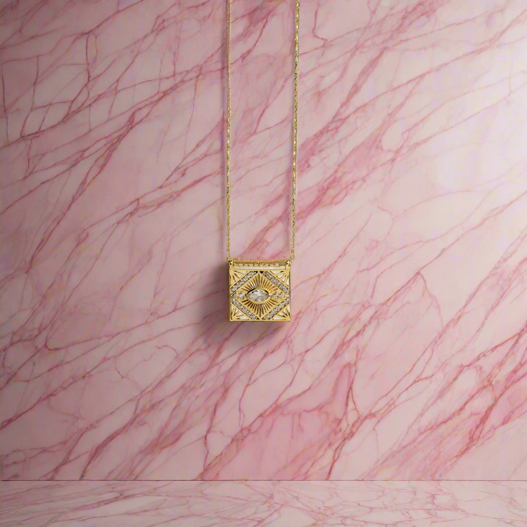 Vera Necklace | Gold Vermeil by Ke Bella, additional product image 3