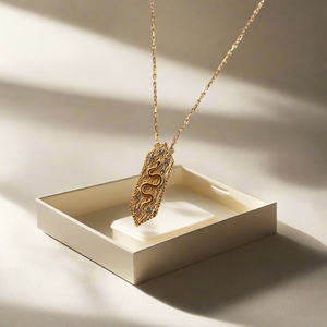 Mini Kundalini Serpent Necklace | Sterling Silver by Ke Bella, additional product image 5