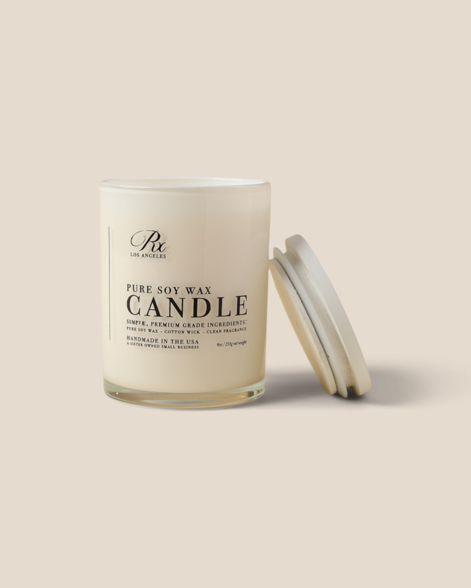 Santal Soy Wax Candle by RXLA, product photo 1 of 5