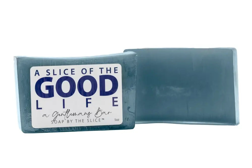 A Gentleman'S Bar Soap Slice 5 Oz. by Essential Journeys, natural skincare main product photo