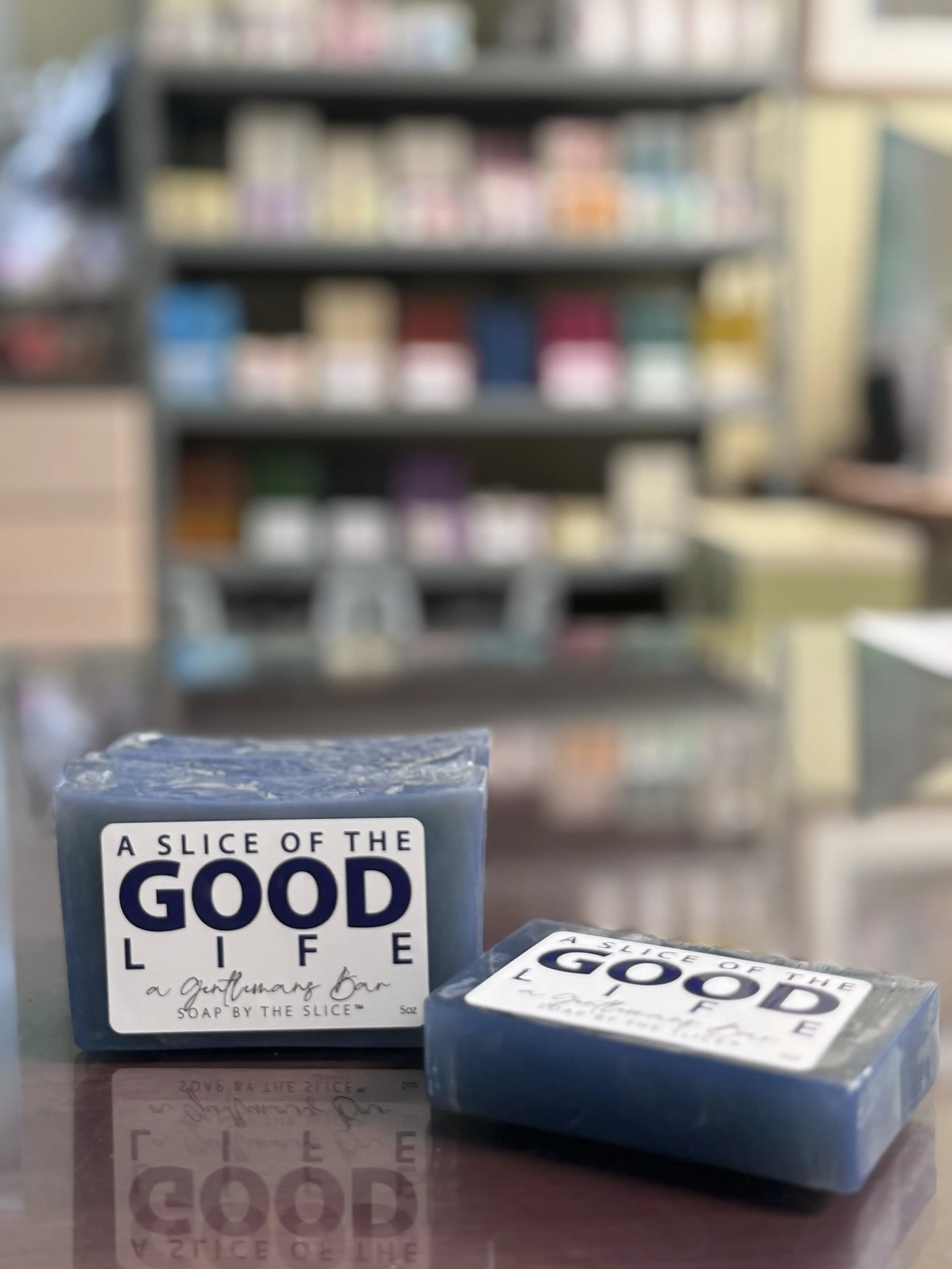A Gentleman'S Bar Soap Slice 5 Oz. by Essential Journeys, natural skincare detail photo 4