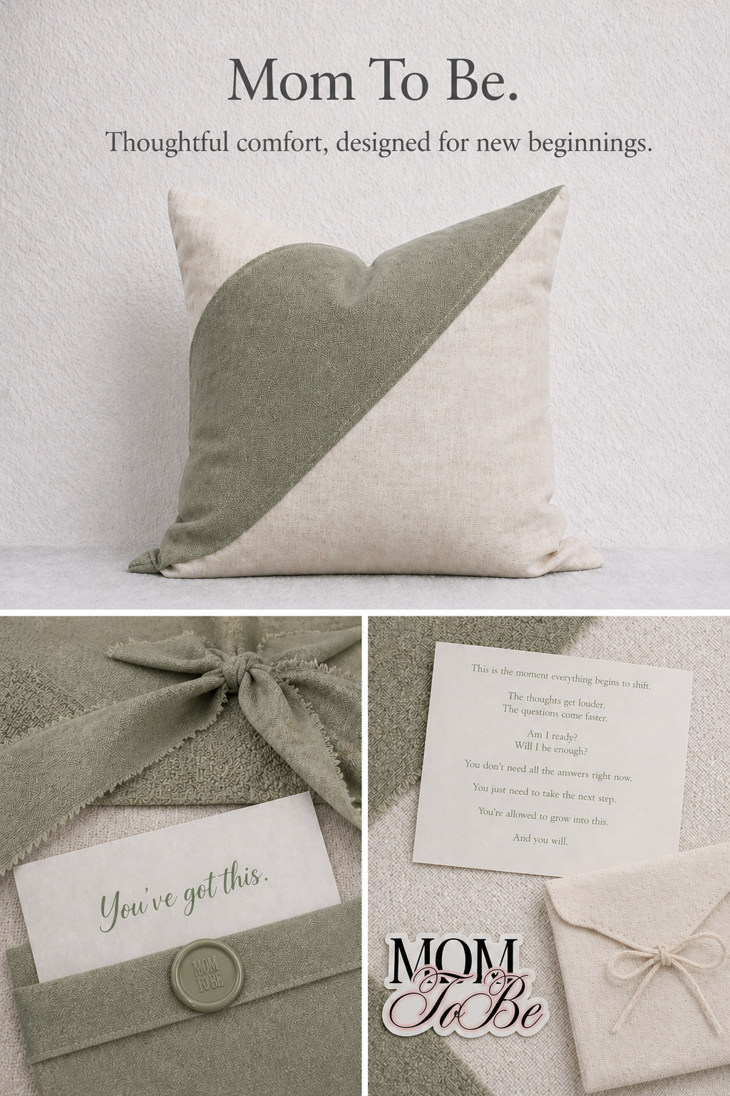 Mom to Be Pillow Pack Mini by PillowPackShop