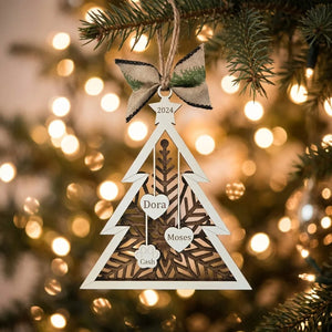 Personalized Family Tree Ornament