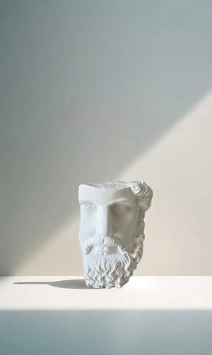 Aethelgard bust sculpture by Believe Candle