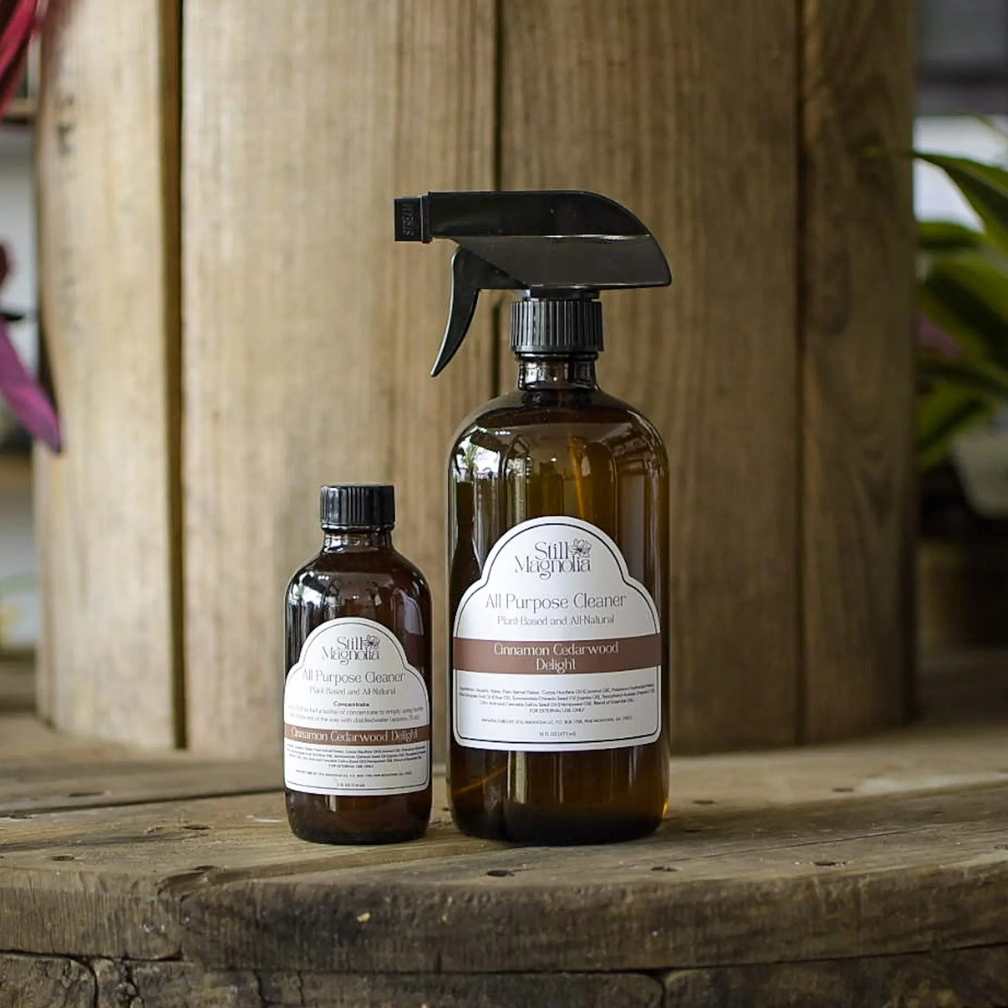Still Magnolia All Purpose Cleaner Concentrate Cinnamon Cedarwood Delight