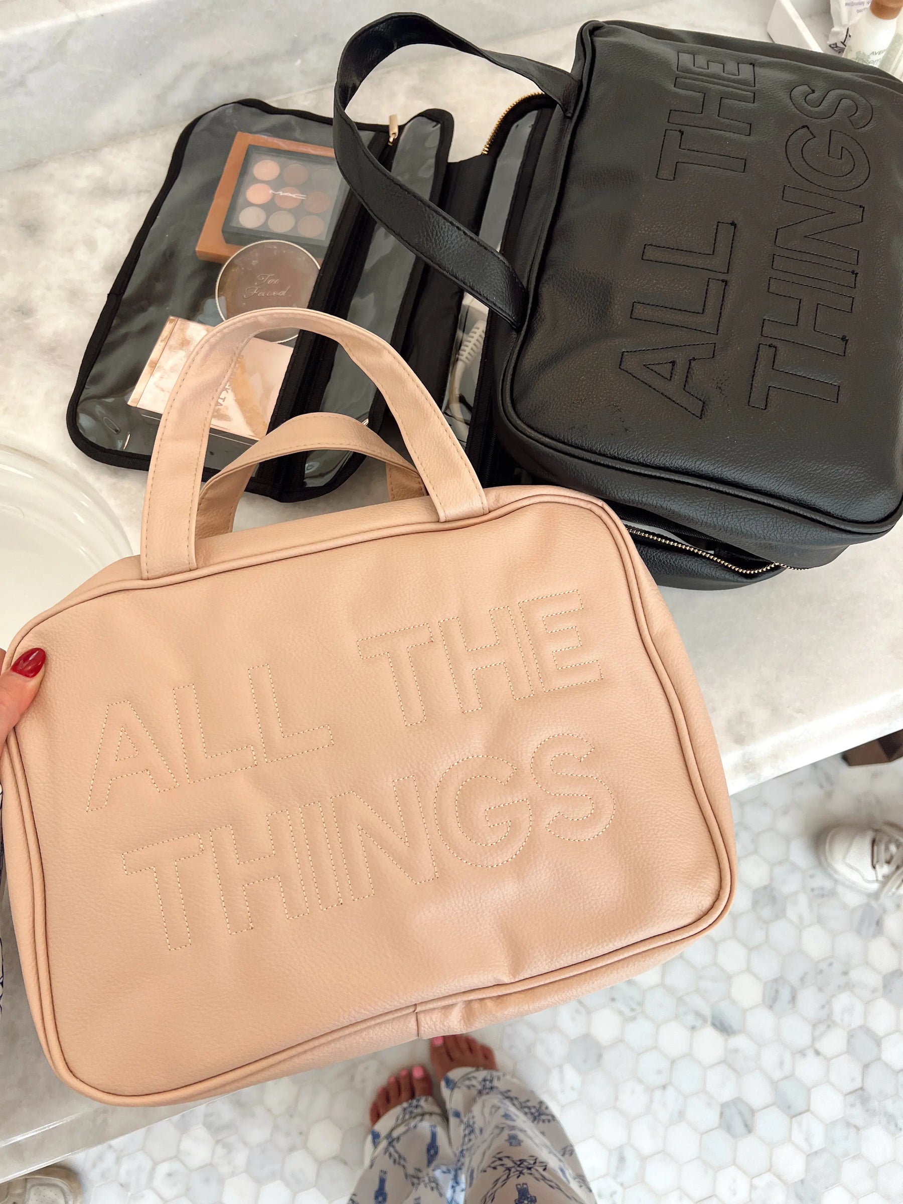 All The Things - Leather Hanging Bag KenzKustomz