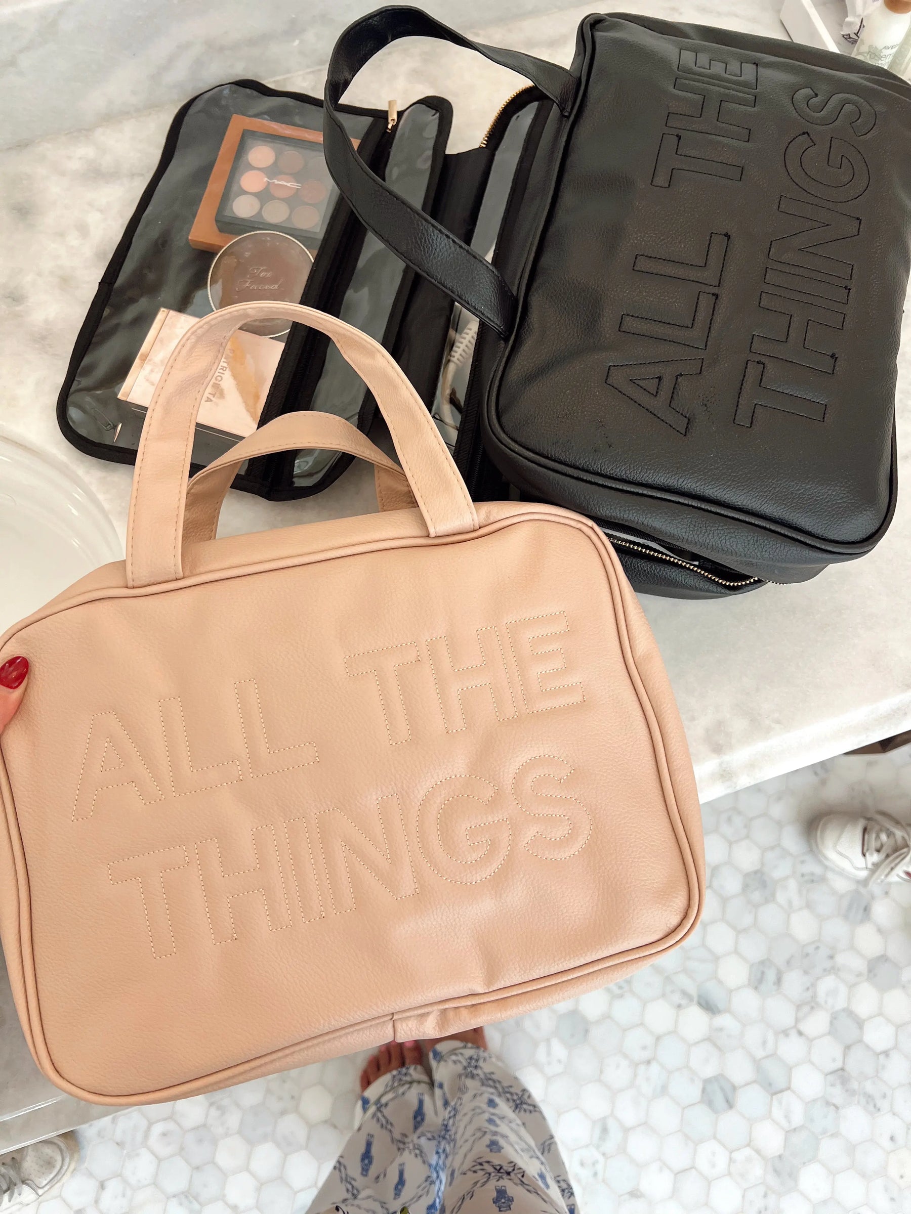 All The Things - Leather Hanging Bag KenzKustomz