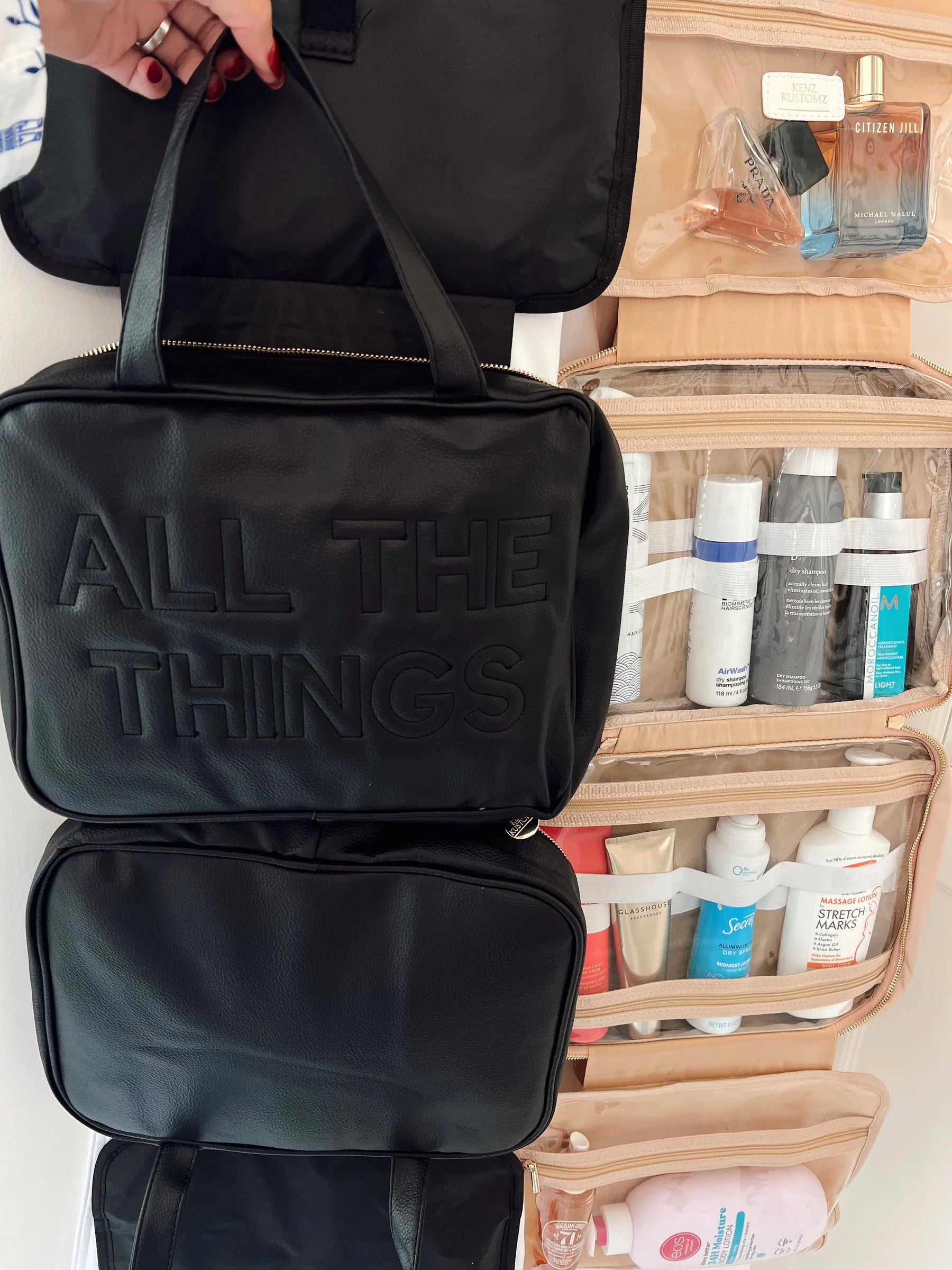 All The Things - Leather Hanging Bag KenzKustomz