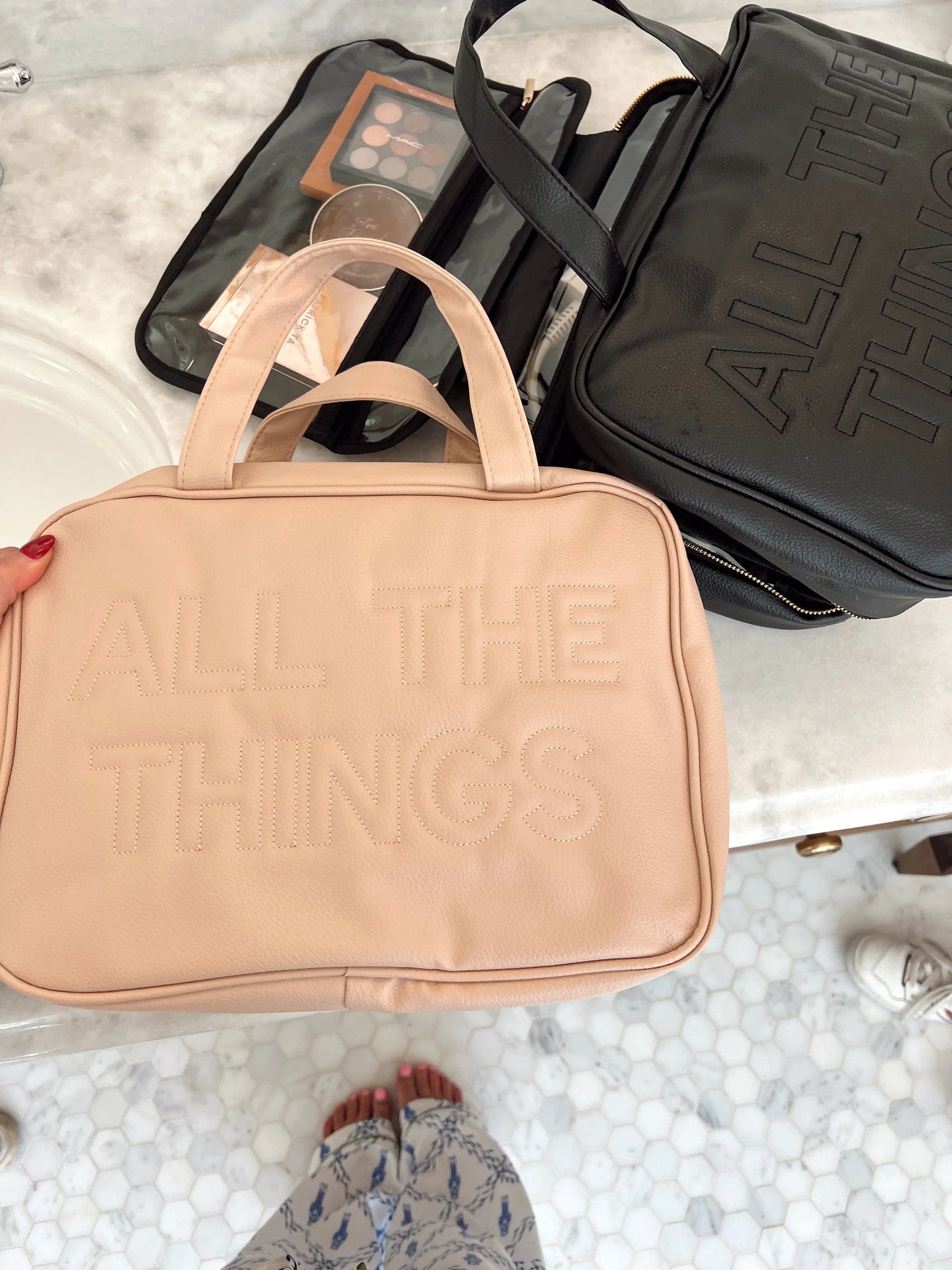 All The Things - Leather Hanging Bag KenzKustomz