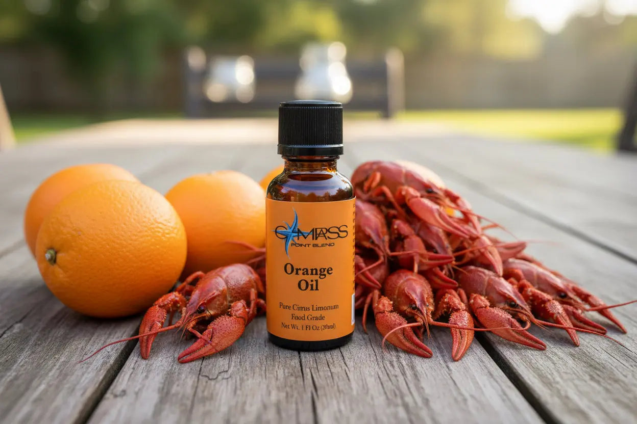 All natural Orange Oil Compass Point