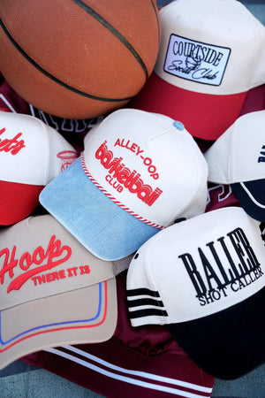Alley Oop Basketball Club - Denim Vintage Trucker Hat KenzKustomz