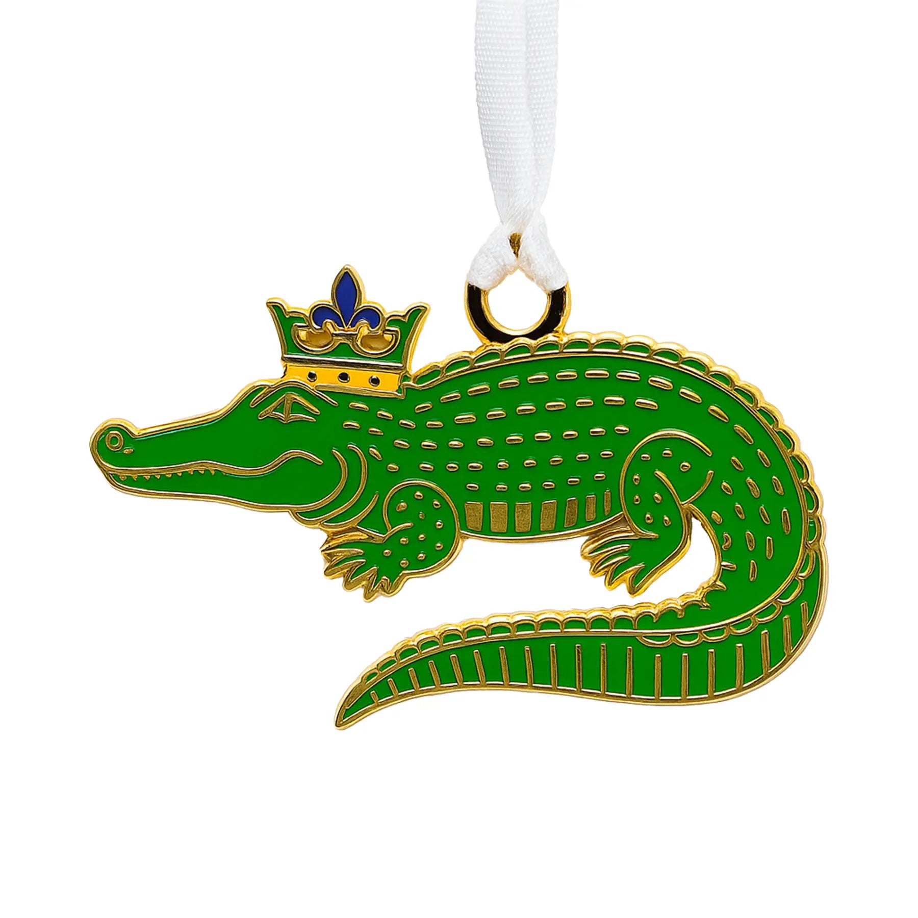 Alligator Enamel Ornament Nola Tawk