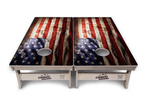 American Flag589 Cornhole Boards - Professional Tournament Series Cornhole Solutions