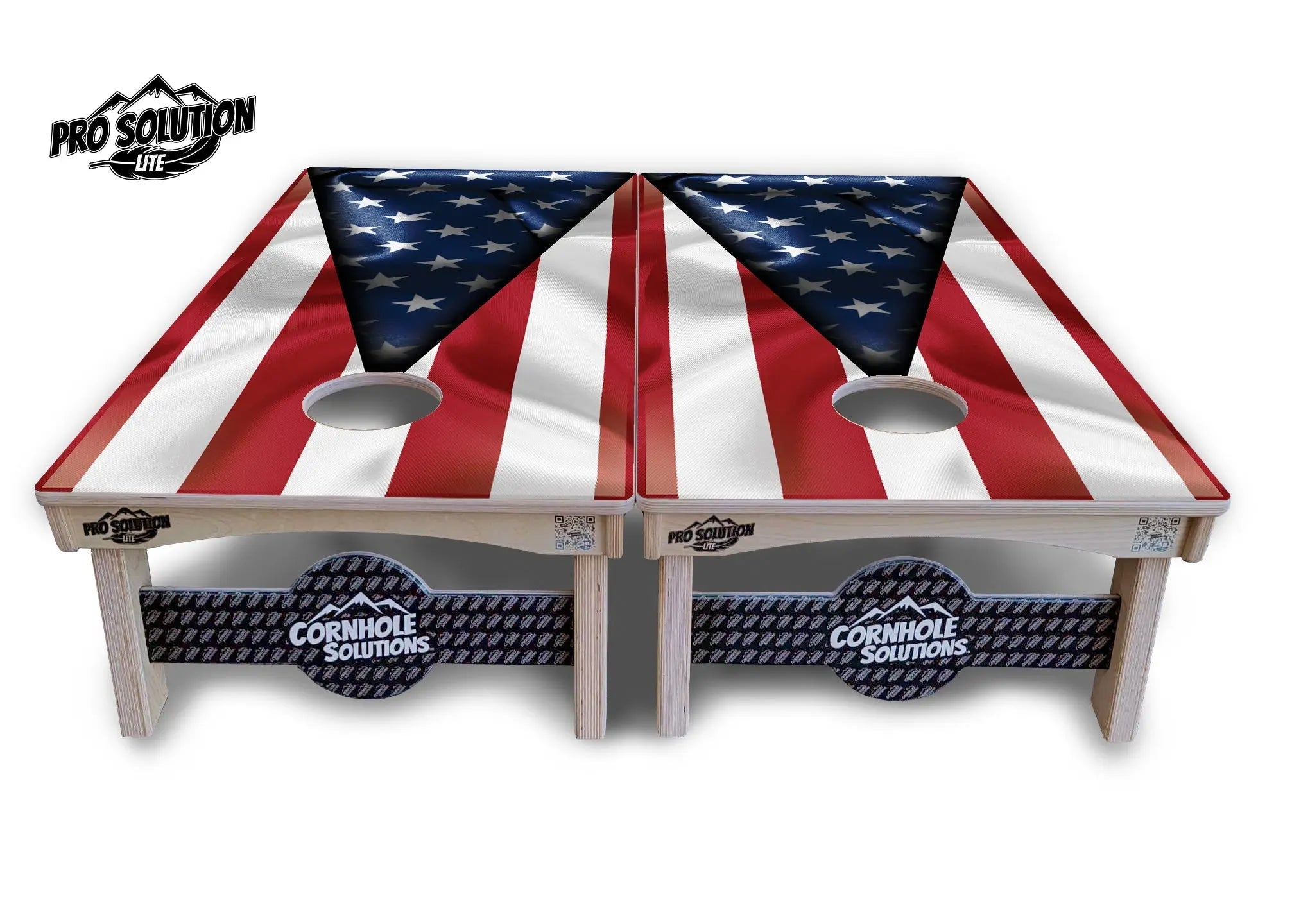 American Flag630 Cornhole Boards - Pro Solution Lite Series by Cornhole Solutions, custom cornhole board detail photo 2