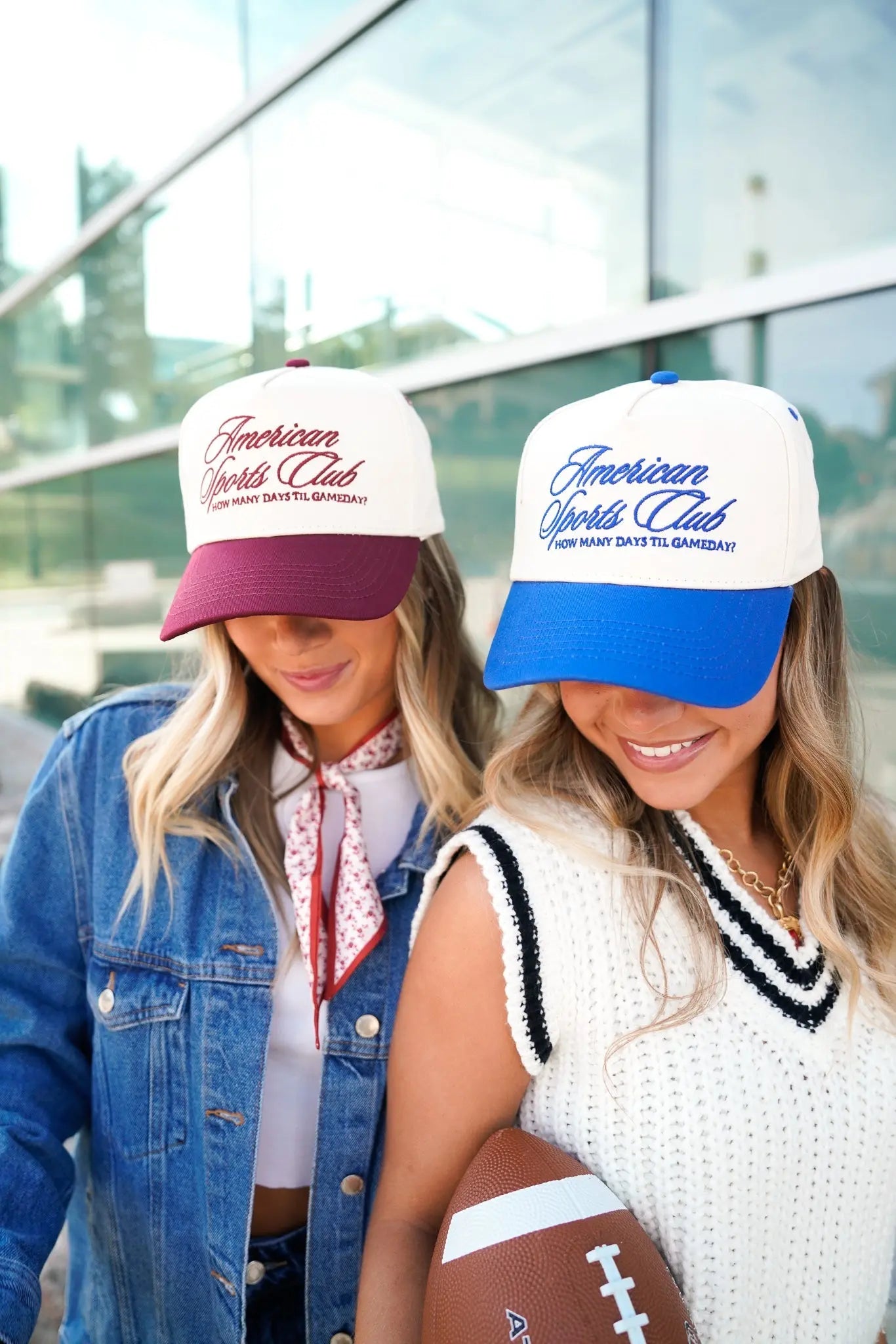 American Sports Club Vintage Trucker Hat KenzKustomz