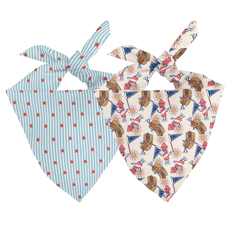 American Summer Dog Bandana by Dog Bandana Co., pet accessory main product photo