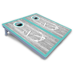 Anchor & Compass Cornhole Boards - All Weather Series Cornhole Solutions