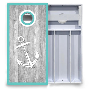 Anchor & Compass Cornhole Boards - All Weather Series Cornhole Solutions
