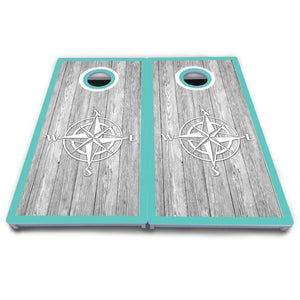 Anchor & Compass Cornhole Boards - All Weather Series Cornhole Solutions