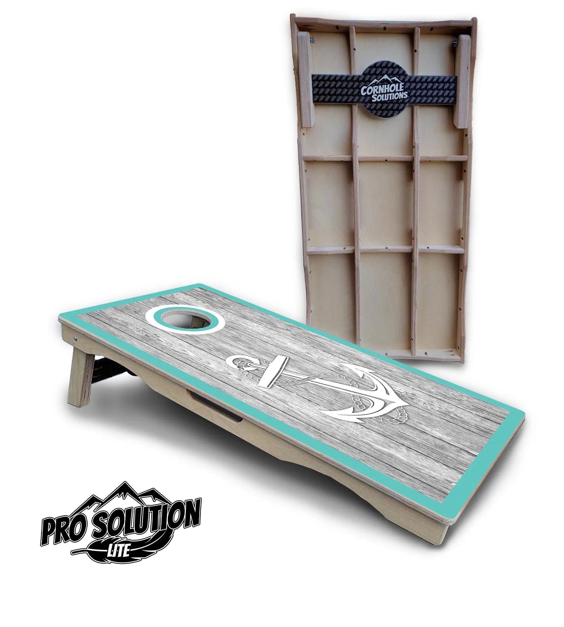 Anchor & Compass Cornhole Boards - Pro Solution Lite Series Cornhole Solutions