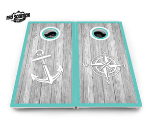Anchor & Compass Cornhole Boards - Pro Solution Lite Series Cornhole Solutions