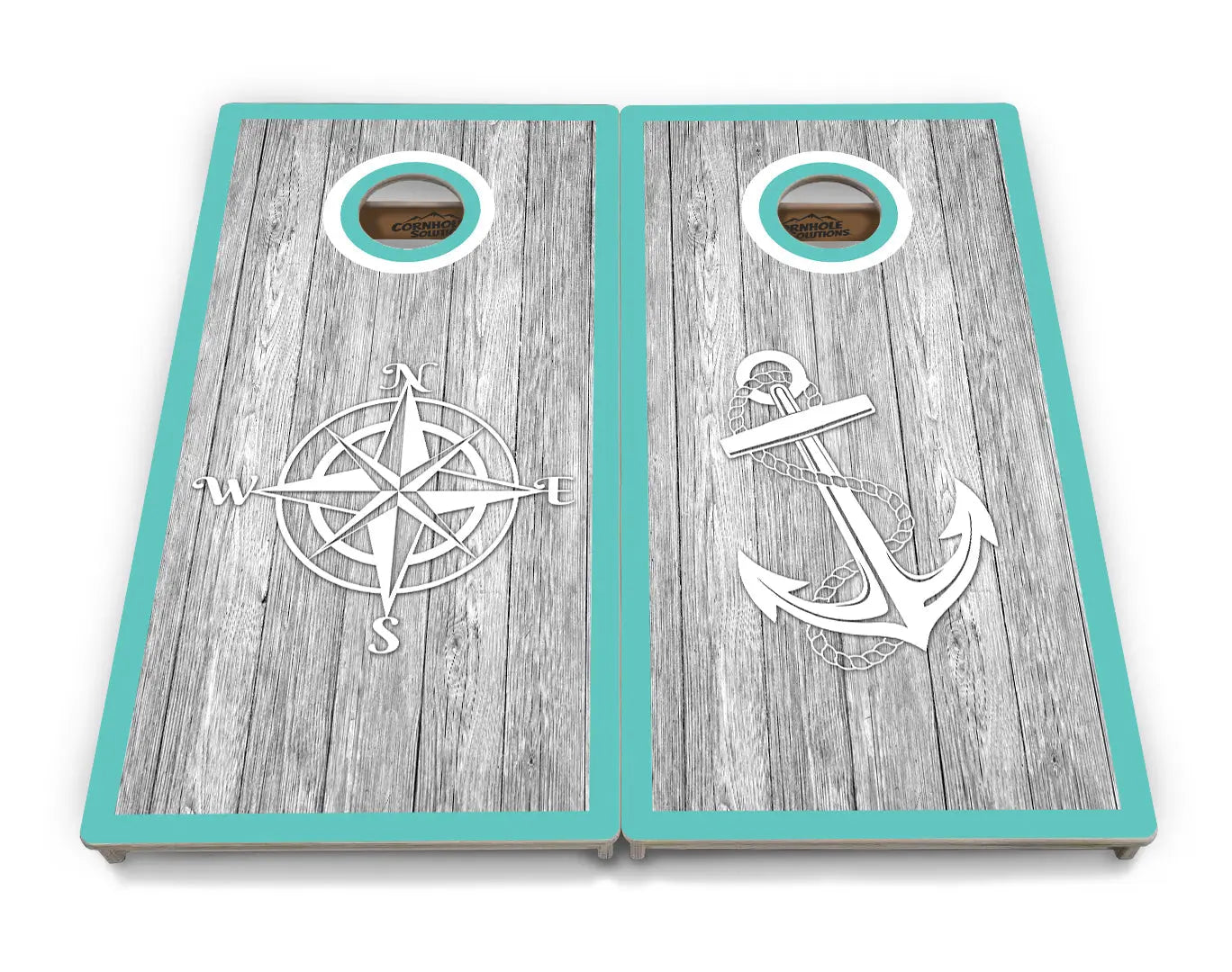 Anchor & Compass Cornhole Boards - Professional Tournament Series