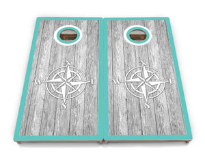 Anchor & Compass Cornhole Boards - Professional Tournament Series