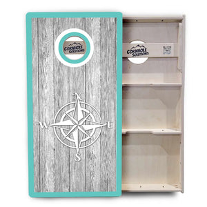 Anchor & Compass Cornhole Boards - Professional Tournament Series