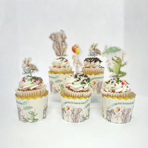 And They All Asked for You Cupcake Decorations Set by Nola Tawk, custom drinkware detail photo 4