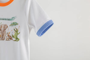And They All Asked for You Organic Cotton Kids Tshirt by Nola Tawk, Southern lifestyle apparel detail photo 5