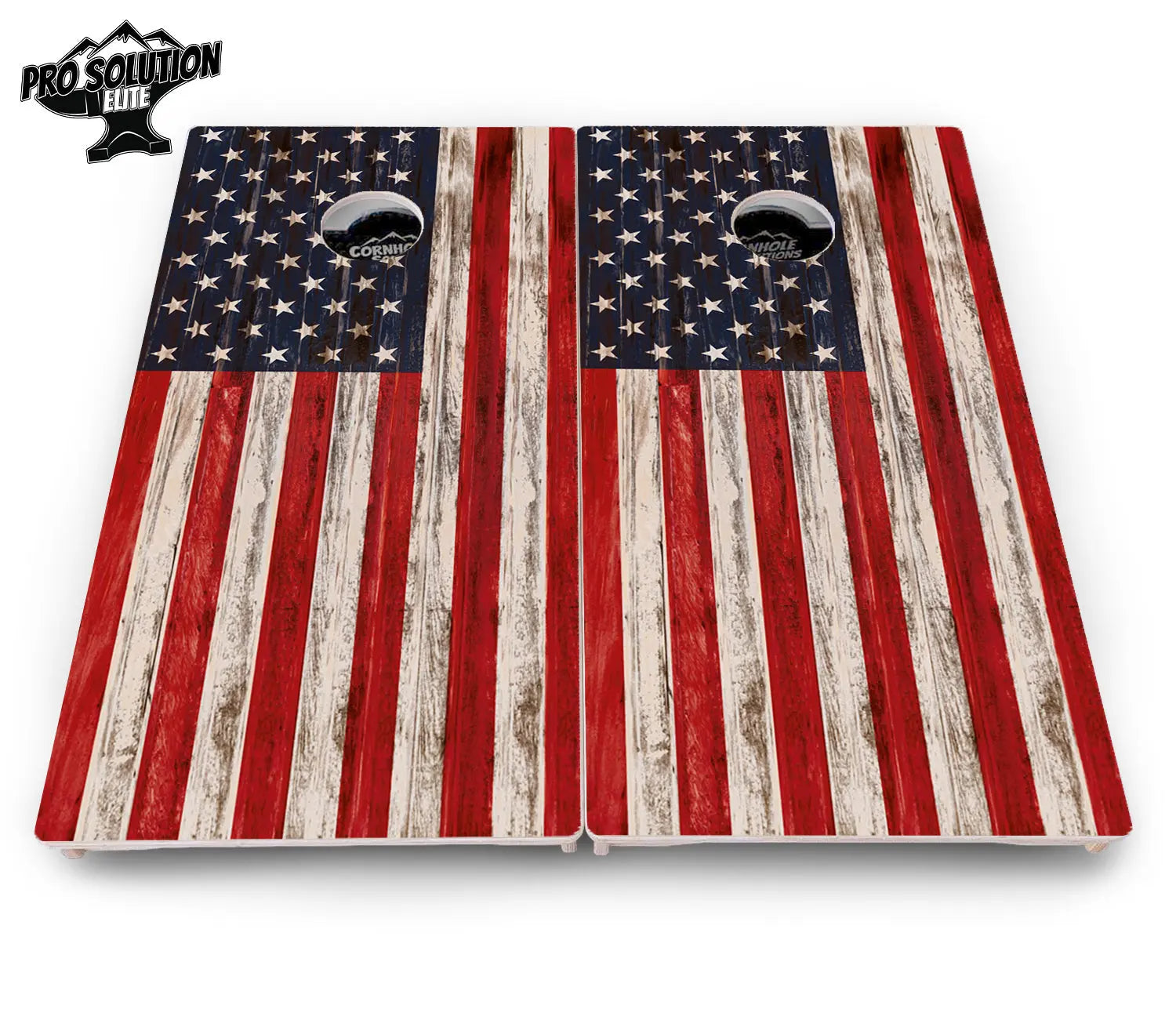 Antique Flag510 Cornhole Boards - Pro Solution Elite Series Cornhole Solutions