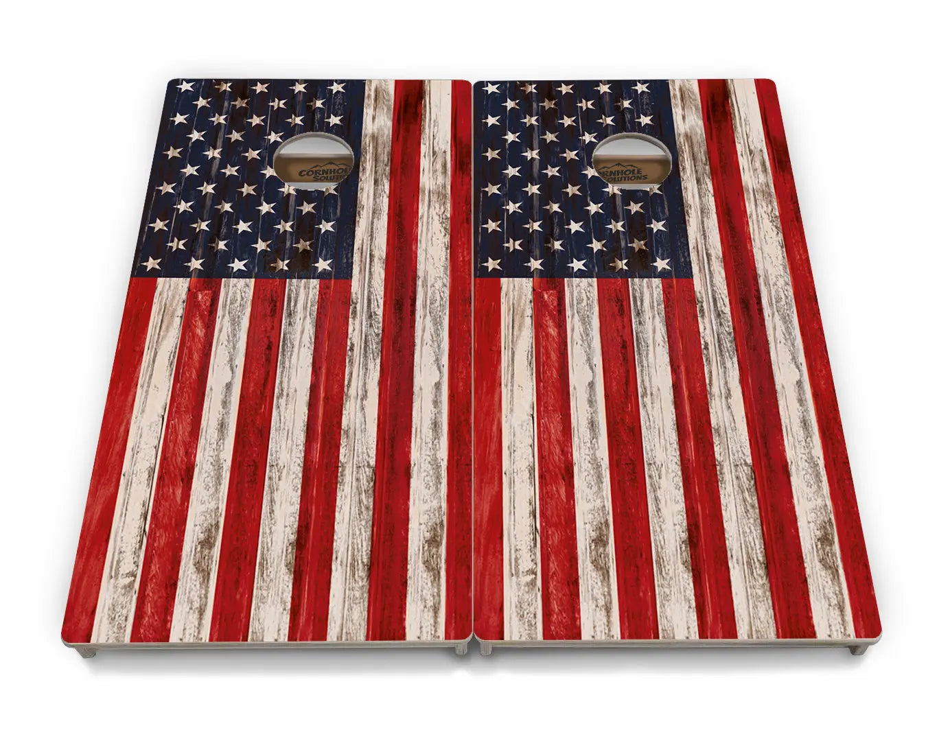 Antique Flag 510 Cornhole Boards - Professional Tournament Series
