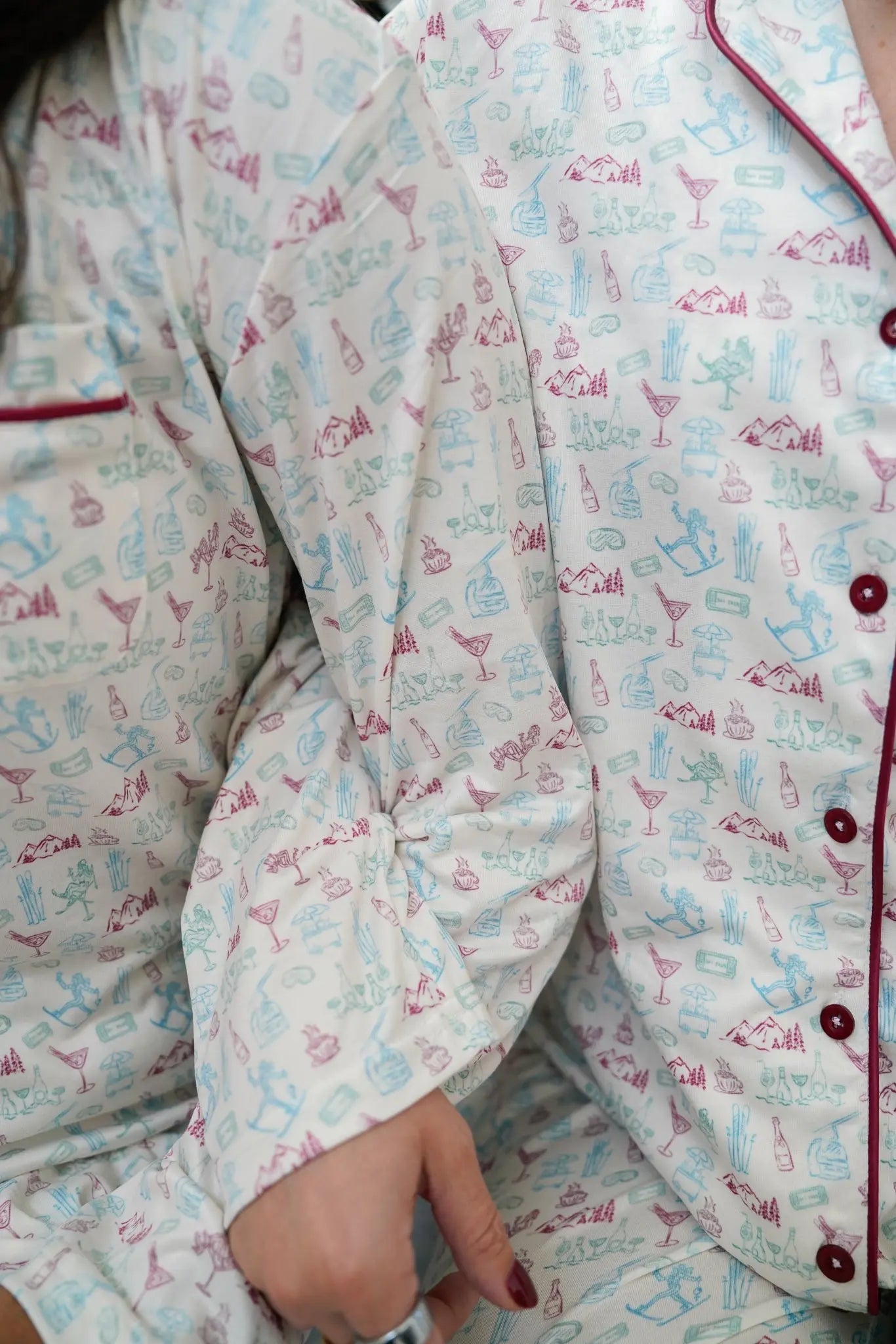 Apres Ski - Long Pajama Set KenzKustomz
