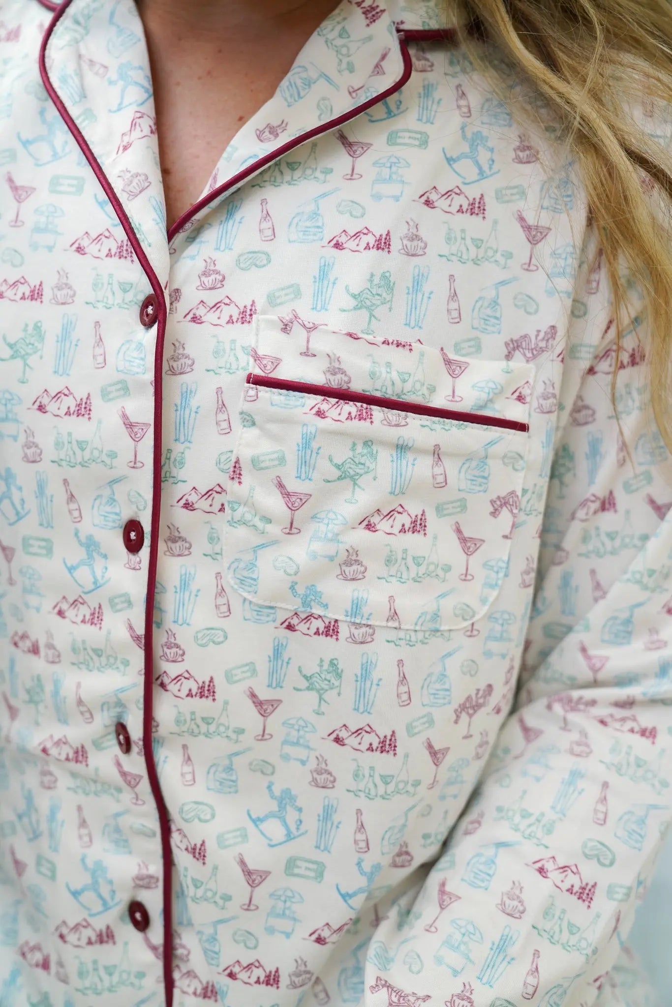 Apres Ski - Long Pajama Set KenzKustomz