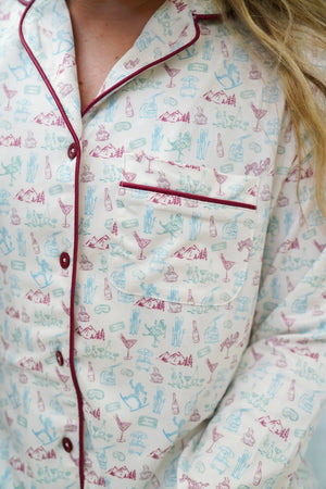 Apres Ski - Long Pajama Set KenzKustomz