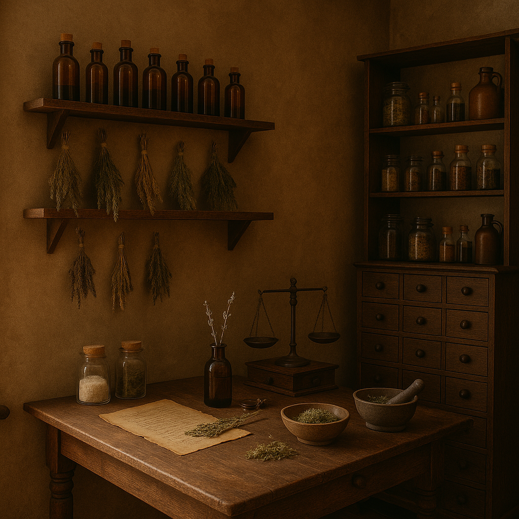 Atelier d’Apothicaire Wax Melt by Dewdrop Mystique LLC, scented candle detail photo 2