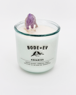 Aquarius | Sea Salt, Jasmine + Sandalwood | January 20 - February 18 by Bode + Ev image 1