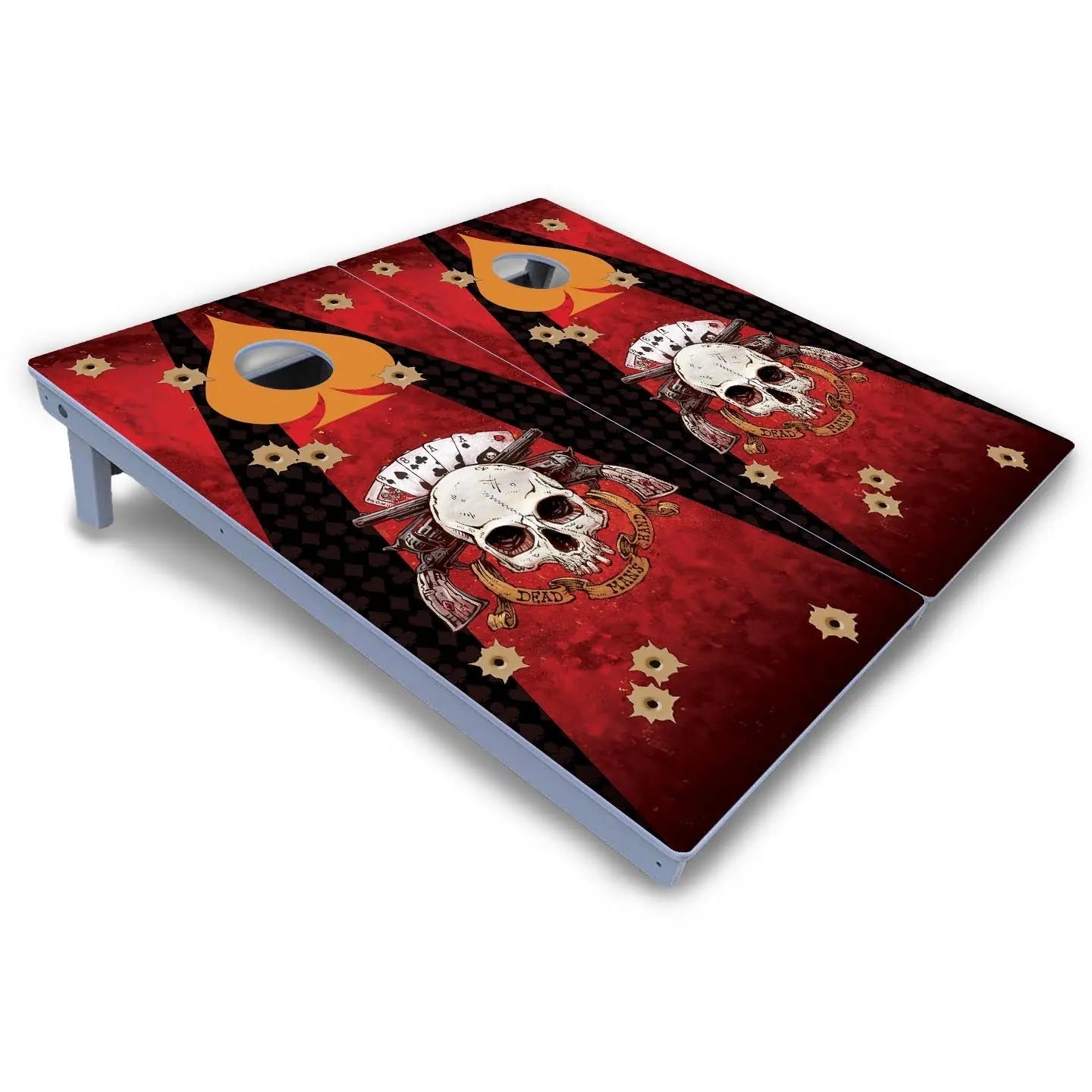 Artist Series Cornhole Boards - All Weather Series - Split Design by Cornhole Solutions, Southern home decor detail photo 2