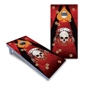 Artist Series Cornhole Boards - All Weather Series - Split Design by Cornhole Solutions, Southern home decor detail photo 4