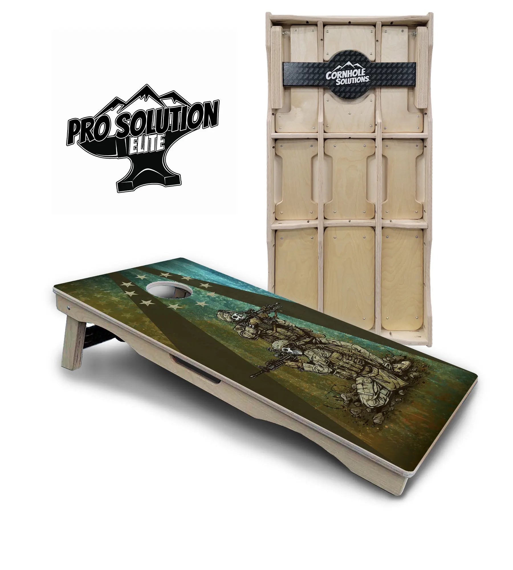 Artist Series Cornhole Boards - Pro Solution Elite Series Cornhole Solutions