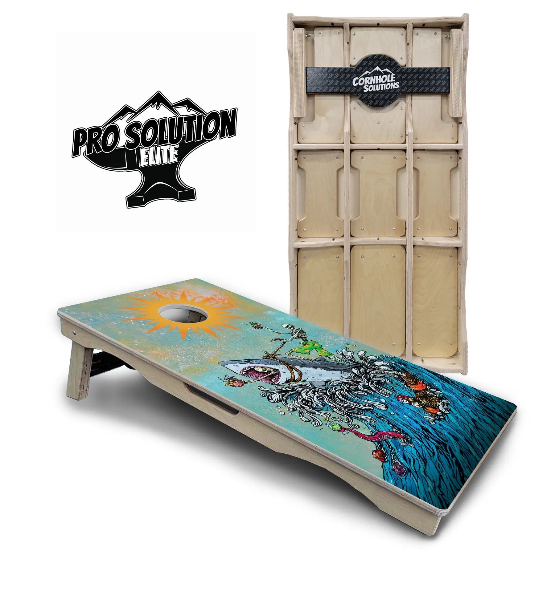 Artist Series Cornhole Boards - Pro Solution Elite Series Cornhole Solutions
