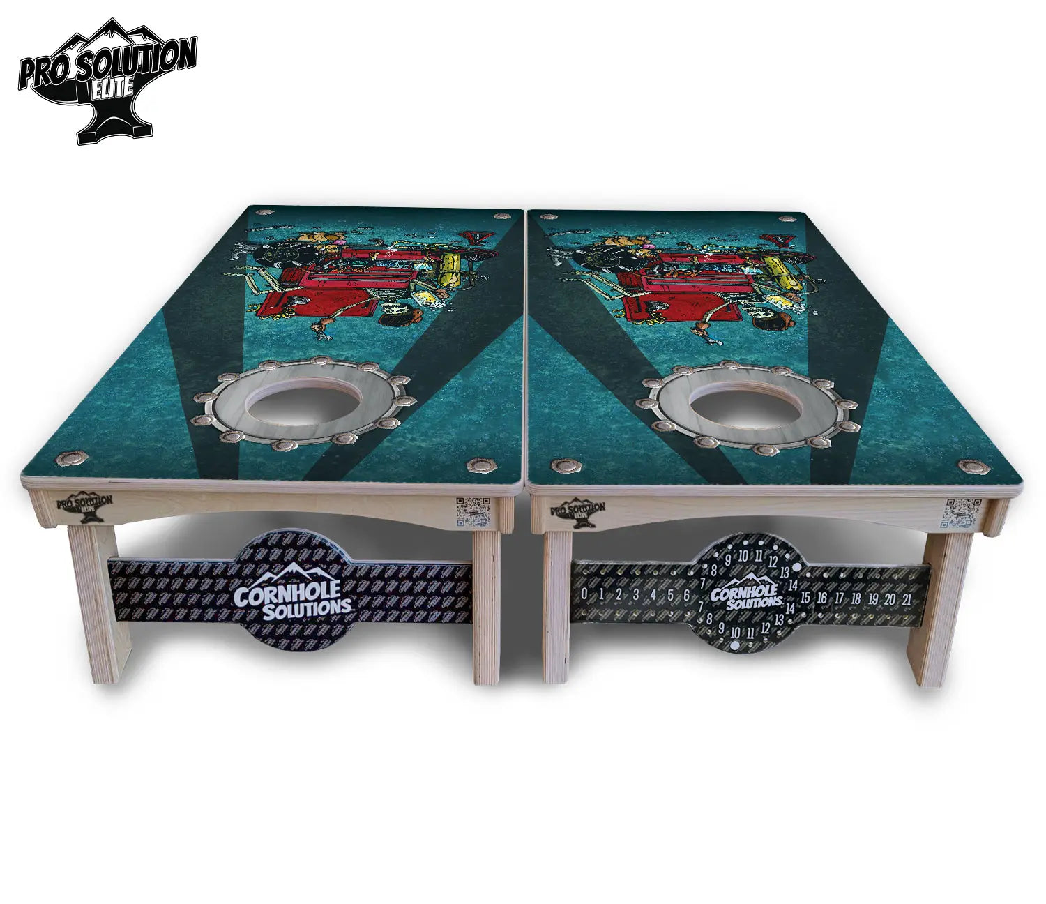 Artist Series Cornhole Boards - Pro Solution Elite Series Cornhole Solutions